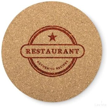 Ronde Onderzetter Van Kurk Naturel