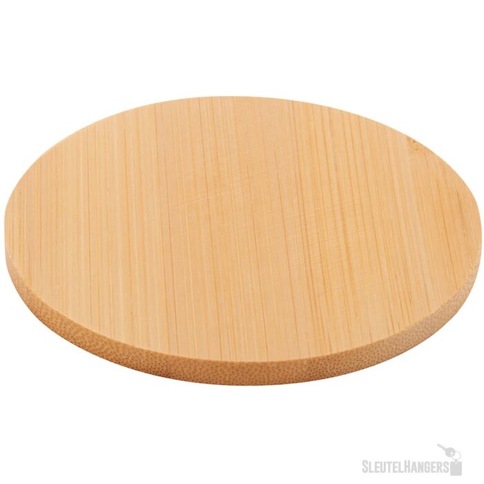 Ronde Onderzetter Van Bamboe Naturel