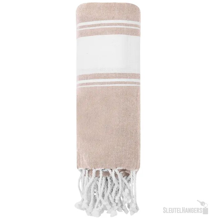 Strandlaken Met Rafels (180 X 90 Cm) Naturel