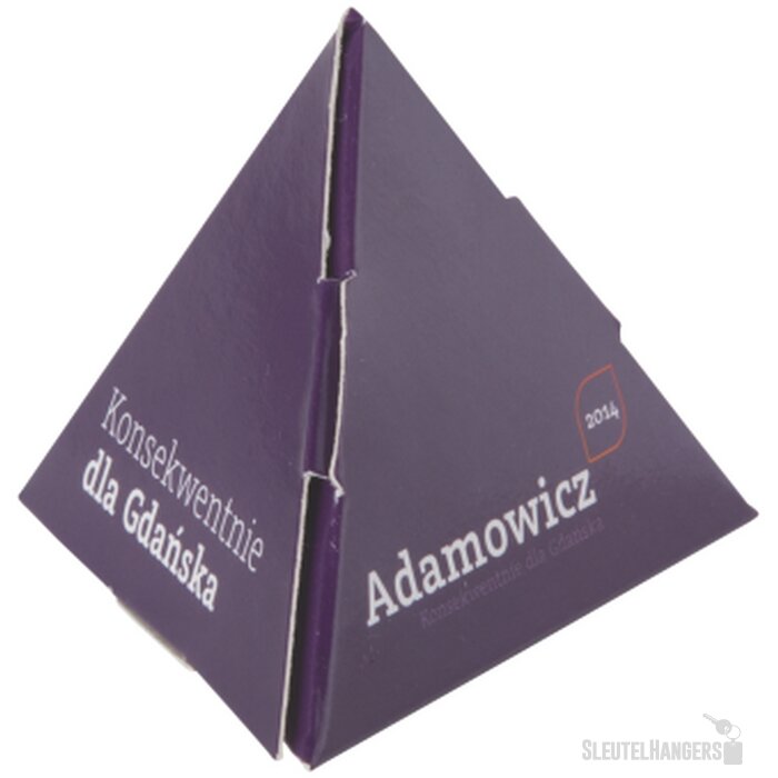 Piramide theezakje in bedrukt doosje Custom Made