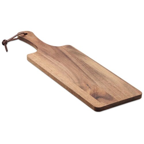 Borrelplank met handvat Bruin