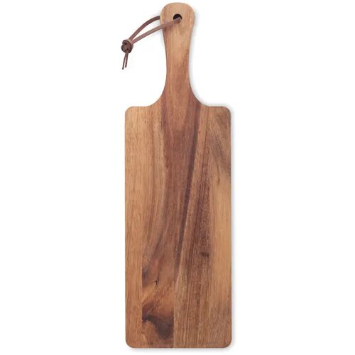 Borrelplank met handvat Bruin