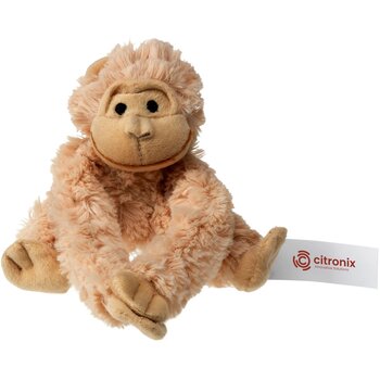 Gorilla Knuffel Met Klittenband Kaki Gorilla Knuffel Met Klittenband Kaki