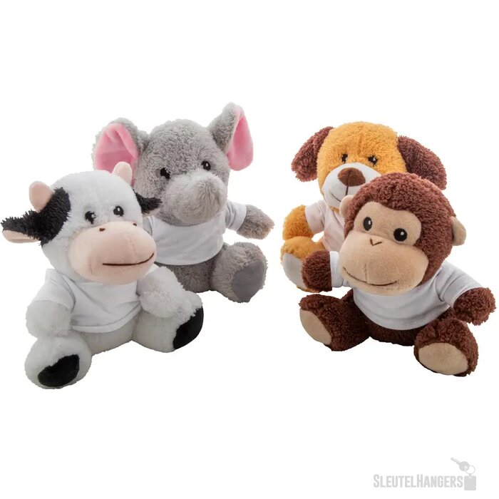 Rpet Pluche Olifant Grijs