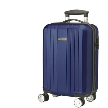 Trendy Lichtgewicht Trolley Blauw