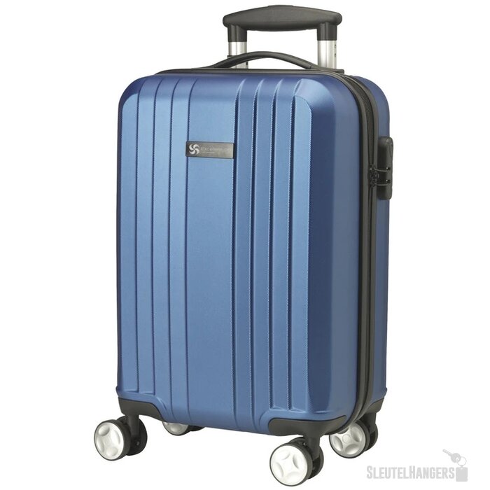 Trendy Lichtgewicht Trolley Blauw