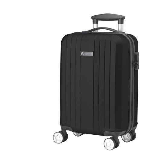 Trendy Lichtgewicht Trolley Zwart