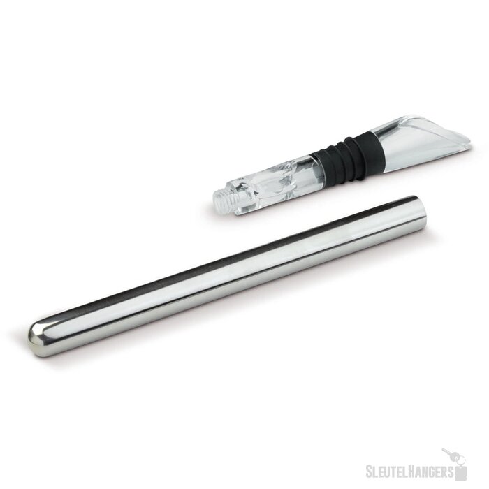 Wijnkoeler stick Zilver