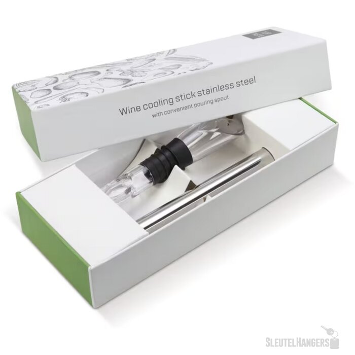 Wijnkoeler stick Zilver