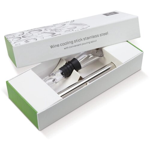 Wijnkoeler stick Zilver