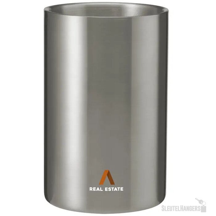Gerecycled Rvs Wijnkoeler Zilver