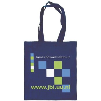 Gekleurde tote bag Blauw