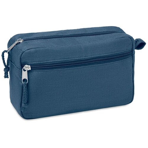 Hennep toilettas Naima cosmetic blauw