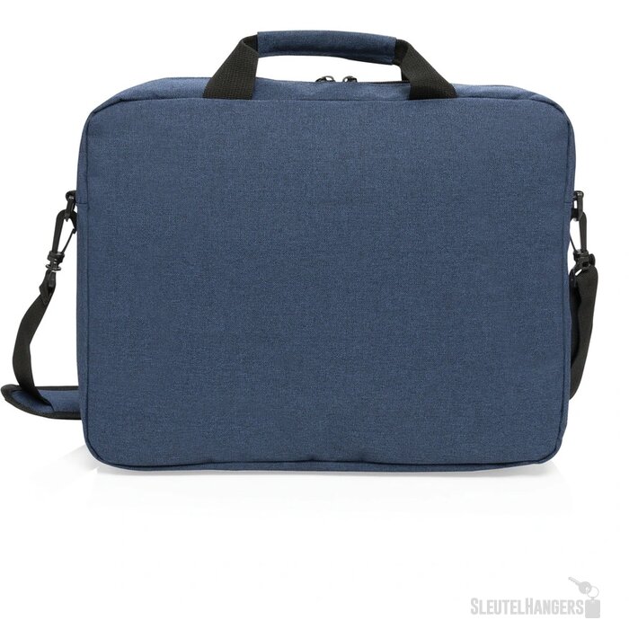 Trend 15” laptop tas PVC-vrij donkerblauw, zwart