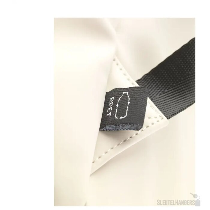 Lennon Roll-Top Recycled Pu Backpack Rugzak Beige