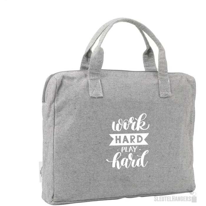 Wolkat Casablanca 15,6 Inch Recycled Textile Laptop Bag Grijs