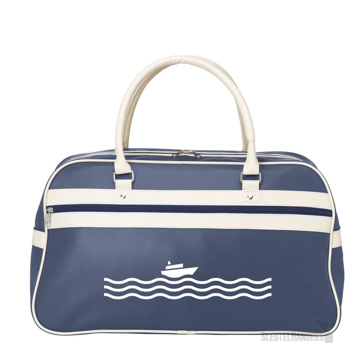 Retrosport Sporttas Blauw/Beige