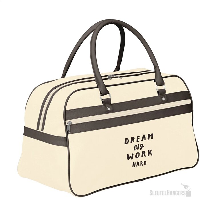 Retrosport Sporttas Beige/Bruin
