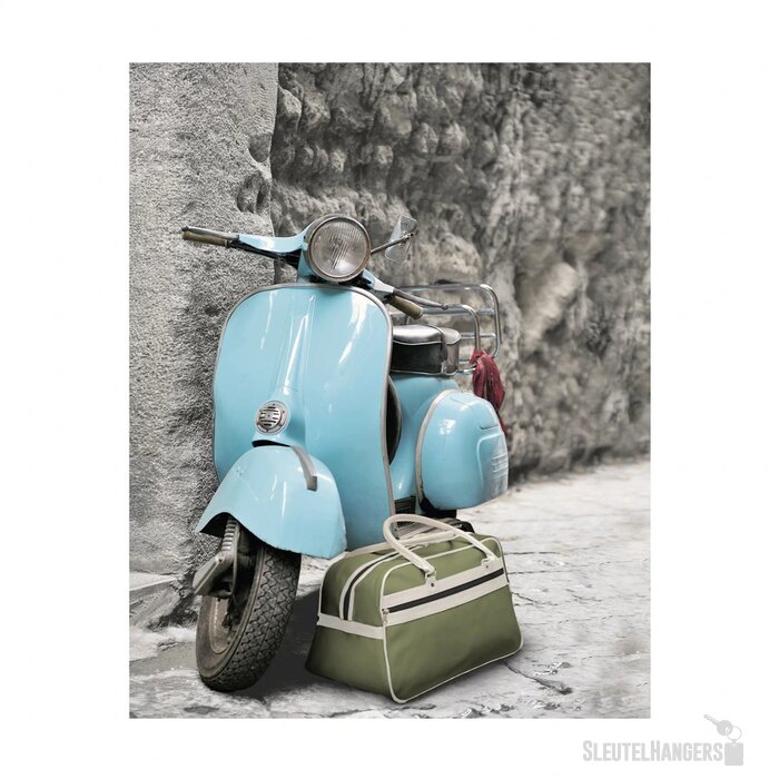 Retrosport Sporttas Groen/Beige