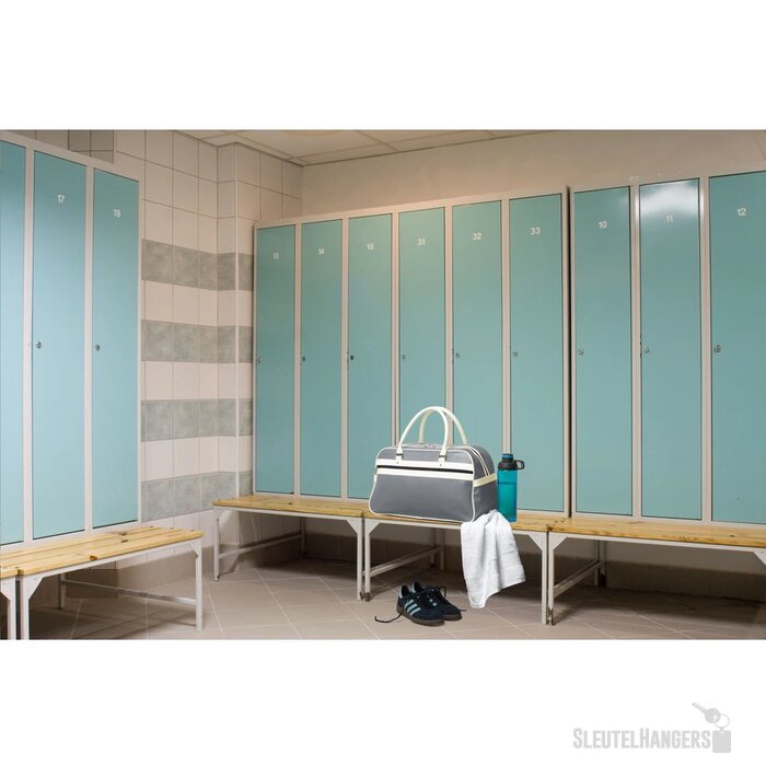 Retrosport Sporttas Grijs/Beige