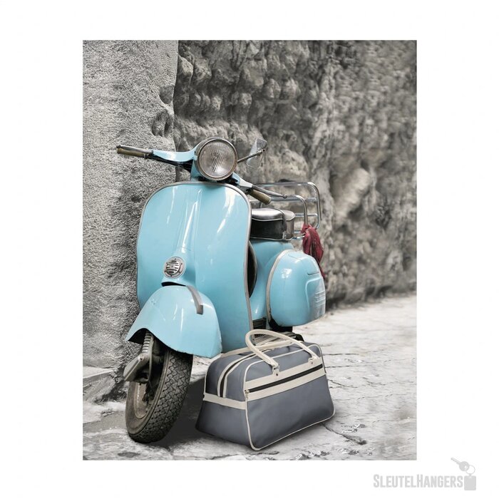 Retrosport Sporttas Grijs/Beige