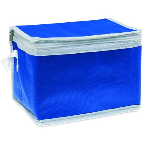 Koeltas voor 6 blikjes Blauw