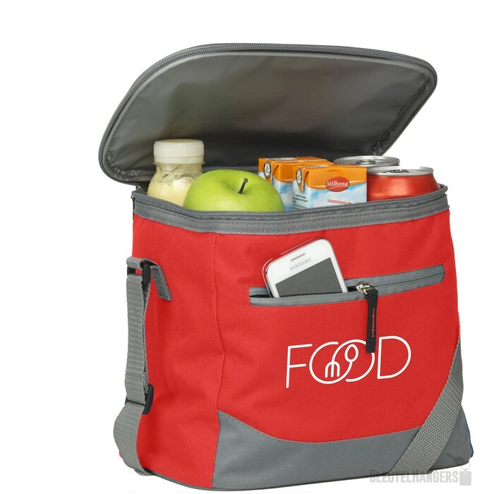 Koeltas Met Verstelbare Schouderriem Rood