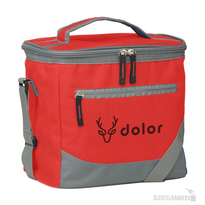 Koeltas Met Verstelbare Schouderriem Rood