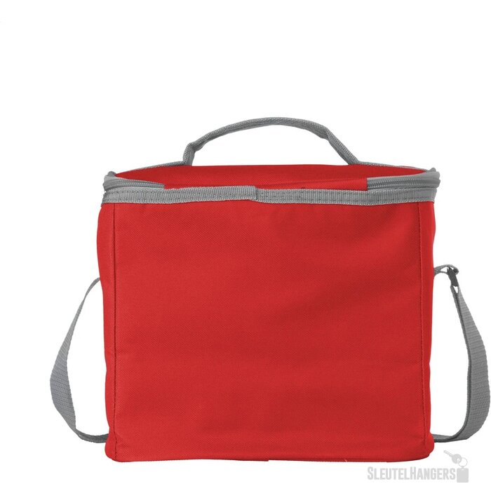 Koeltas Met Verstelbare Schouderriem Rood