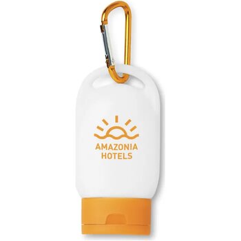 Zonnebrand met karabijnhaak (30 ml) Oranje Zonnebrand met karabijnhaak (30 ml) Oranje
