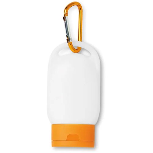 Zonnebrand met karabijnhaak (30 ml) Oranje