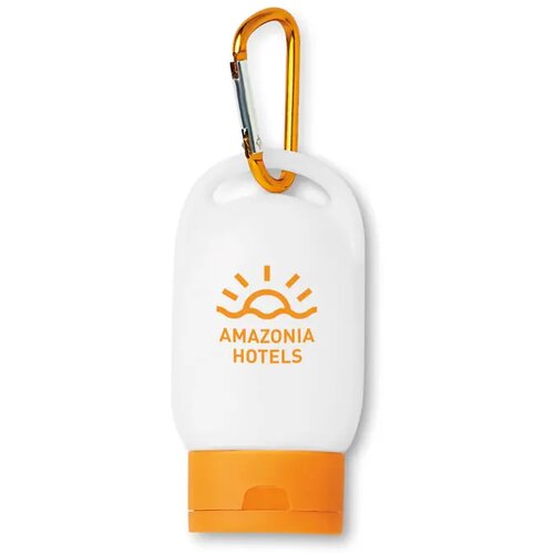 Zonnebrand met karabijnhaak (30 ml) Oranje