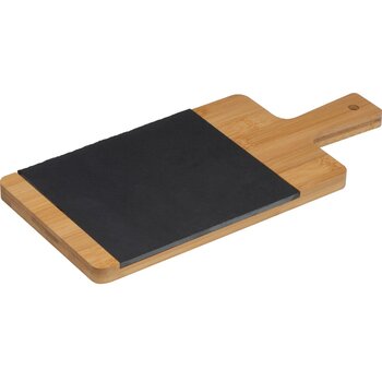 Snijplank met inleg van leisteen Beige