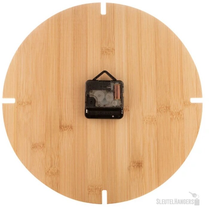 Bamboe Wandklok Naturel