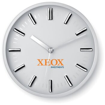 Ronde wandklok Cosy wit