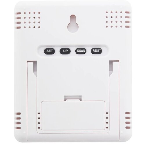 Digitale Klok Met Weerstation Naturel