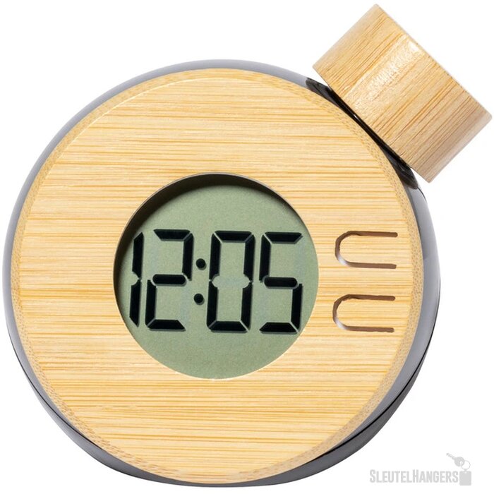 Digitale Tafelklok Op Water Naturel