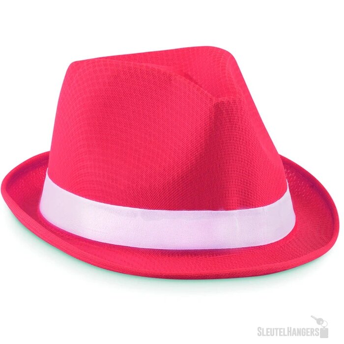 Gekleurde zonnehoed Rood