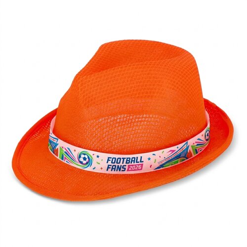 Gekleurde zonnehoed Oranje