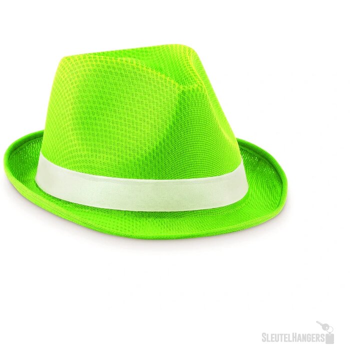 Gekleurde zonnehoed Limoengroen