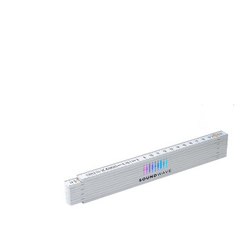 Glasfiber Duimstok 2M Wit