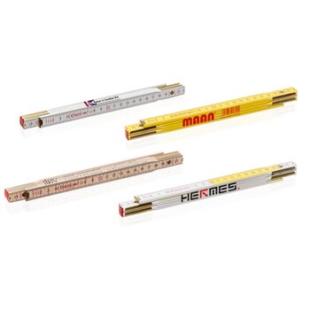 Duimstok 1 meter Perfekt 5 geel