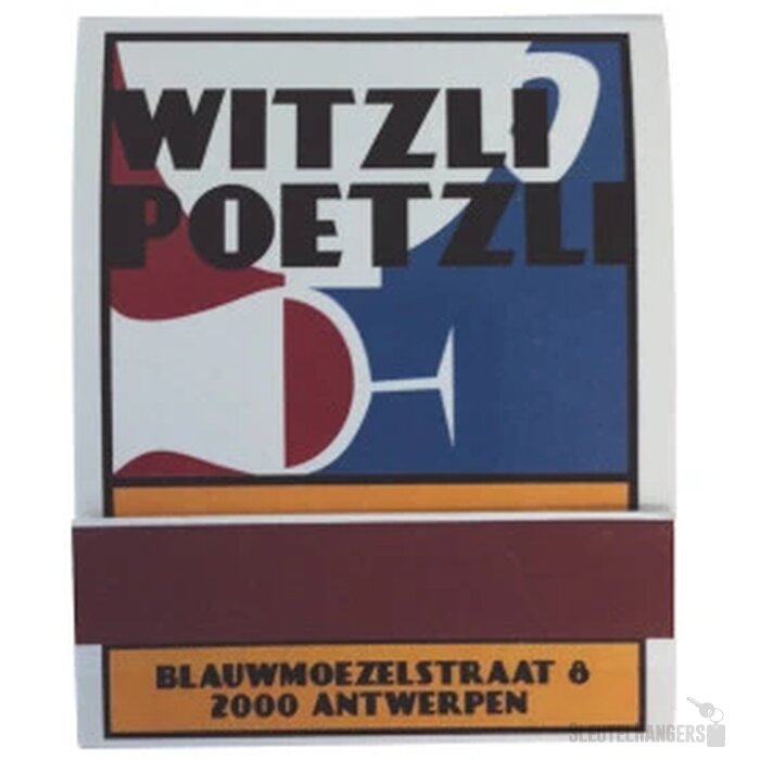 Lucifermapje met 20 grote lucifers Custom Made