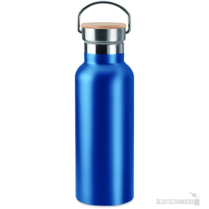 Dubbelwandige thermosfles Blauw