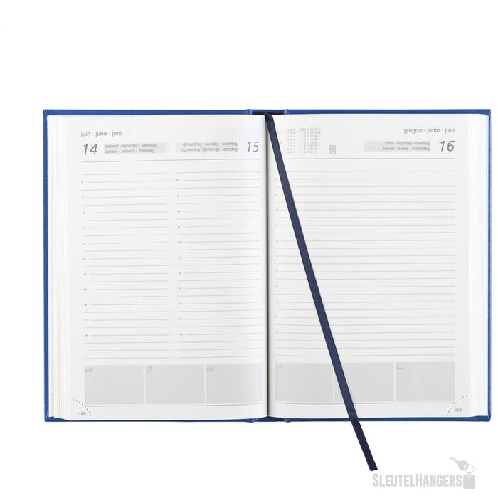 Eurotop Balacron Agenda Kobaltblauw
