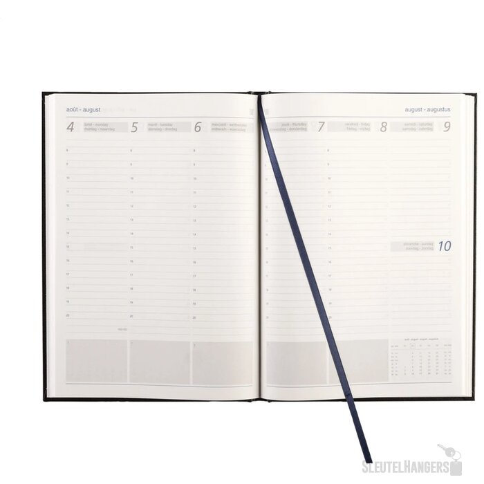 Eurodirect Agenda 4-Talig Blauw