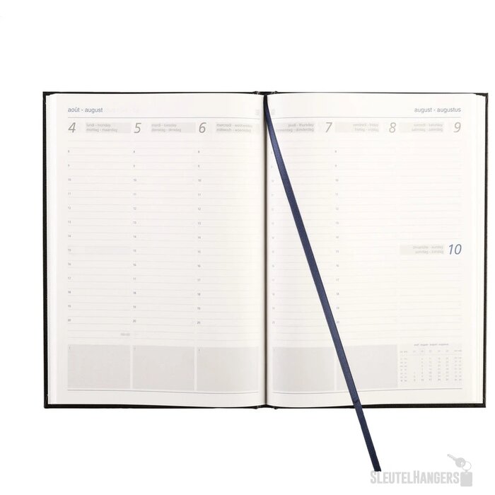 Eurodirect Agenda 4-Talig Zwart