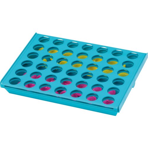 4 op een rij reisspel Turquoise