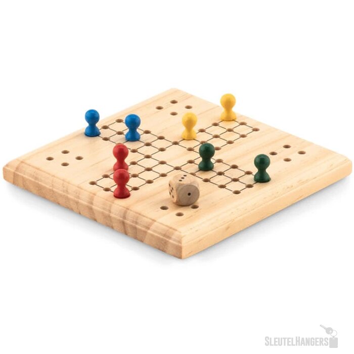 Bordspel &#39;Mens erger je niet&#39; Bruin