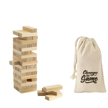 Houten Stapeltoren Naturel